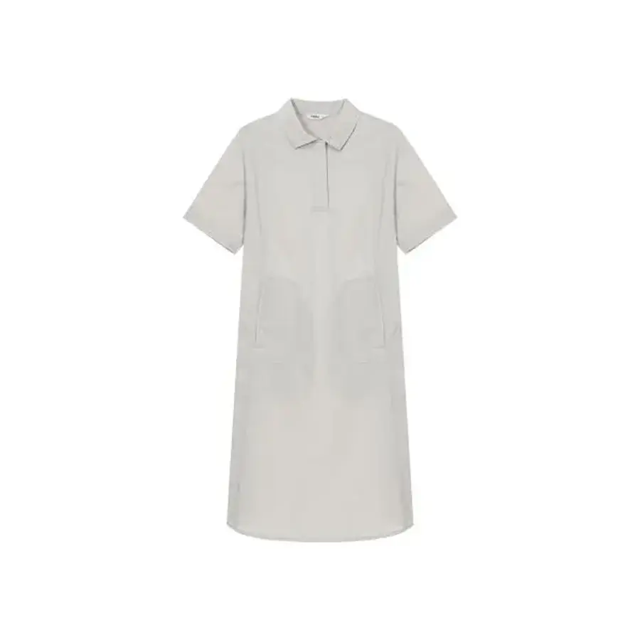 NAU W 워케이션 셔츠 원피스 Light Gray 155727