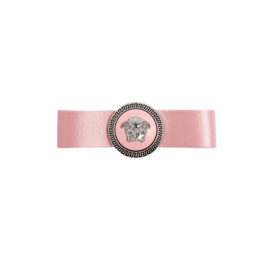 베르사체 아크네스튜디오 그레카 메두사 보우 헤어클립 PINK 1014809 1A10857 1PS1P9_이미지