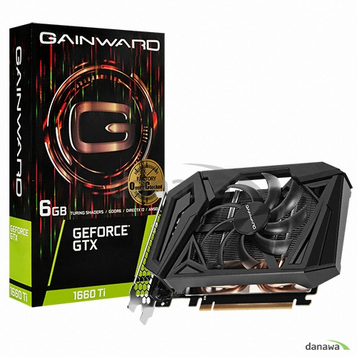 GAINWARD 지포스 GTX 1660 Ti 페가수스 OC D6 6GB