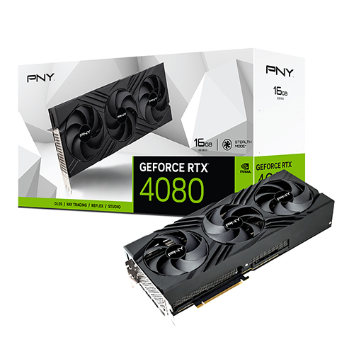 PNY 지포스 RTX 4080 VERTO D6X 16GB Triple 마이크로닉스