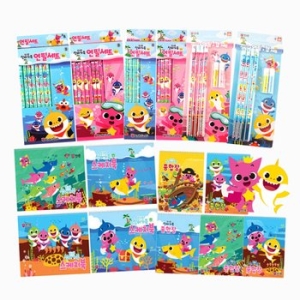 스마트스터디 핑크퐁 모음/연필 스케치북 종합장_이미지