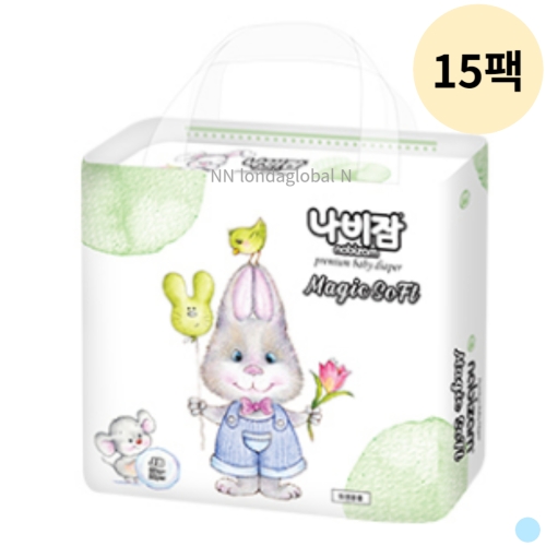 나비잠 매직소프트 밴드형 6단계 점보형-공용 (420매)_이미지