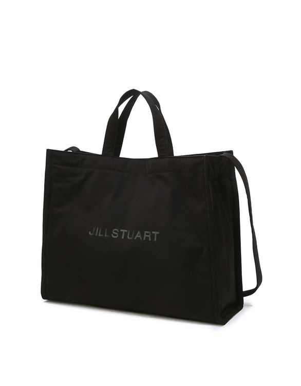 악세서리 블랙 PAPER BAG 소프트 페이퍼 나일론 토트백 JUBA4E758BK