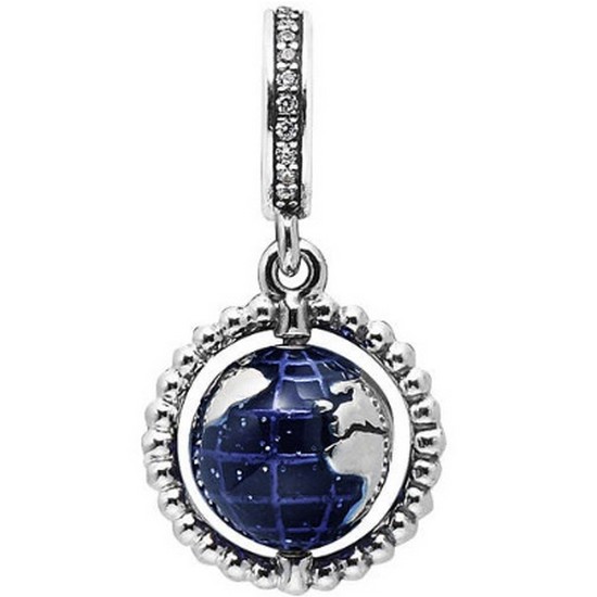 판도라 스피닝 글로브 댕글 참 798021CZ_이미지