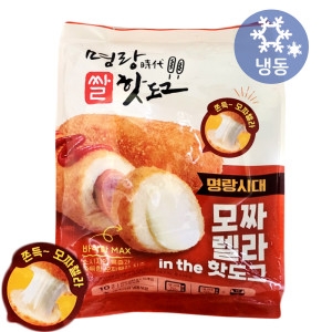 코스트코 커클랜드 명랑시대 모짜렐라 핫도그 850g 10개입 /냉동 에어프라이어 치즈 쌀가루 핫도그 디저트카페 간식_이미지