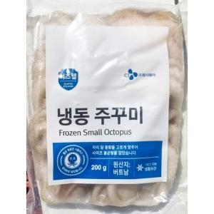 주꾸미 홀 6미 200g냉동수산물 수산물 쭈꾸미 주꾸미 업소용쭈꾸미 업소용주꾸미 식당용 대용량 대