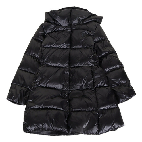 주니어 다운 롱패딩 블랙 313970094 001