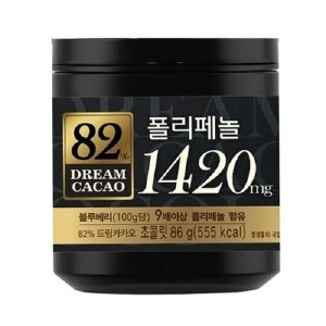 롯데제과 드림카카오 82% 86g (3개)