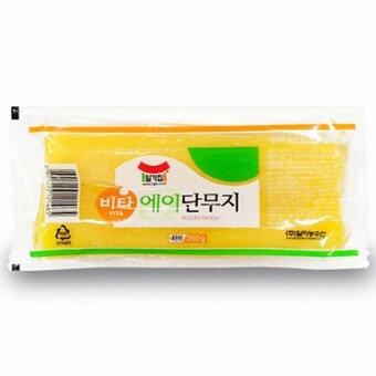 일미농수산 일가집 비타 에이<b>단무지</b> 350g