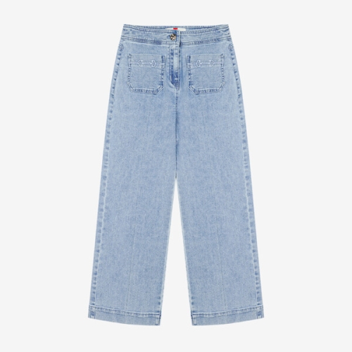 신원 베스띠벨리 포켓 비조 포인트 데님 팬츠 BKPKD22840