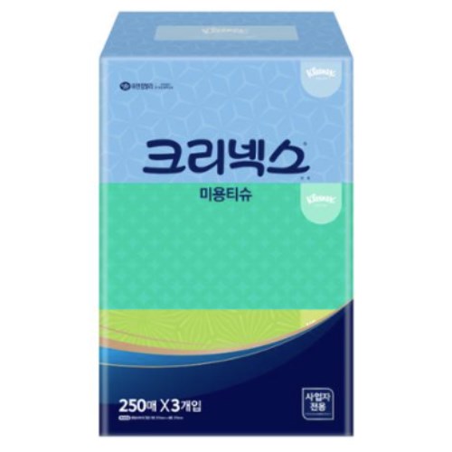 크리넥스 미용티슈 250매 (3입)