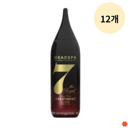 헤드스파7 로얄블랙 트리트먼트 210ml (12개)_이미지