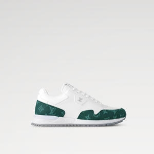 루이비통 런 어웨이 모노그램 남성 스니커즈 그린 1ADG4Q