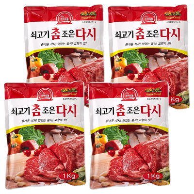초야식품 쇠고기 참조은 다시 1kg (4개)_이미지
