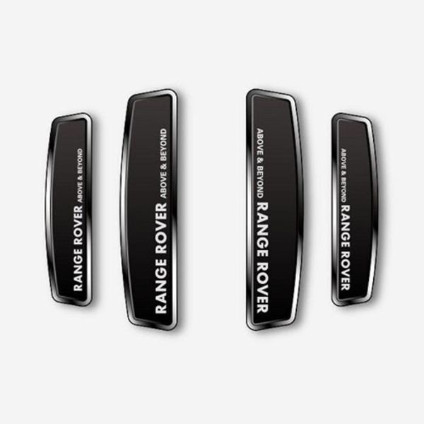 DXSOAUTO 블랙 쉴드 엠블럼 도어가드