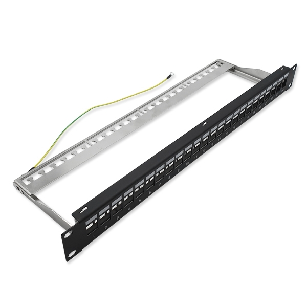 라인업시스템 LANStar LS-PLKP-24SM 24포트 STP 키스톤잭 마운트 판넬