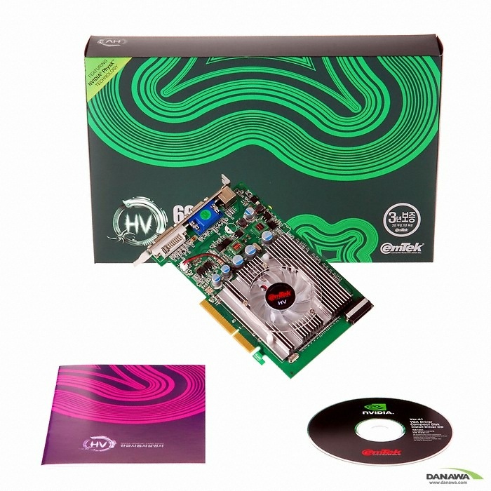 이엠텍 HV 지포스 6600GT 어게인 D2 512MB AGP_이미지