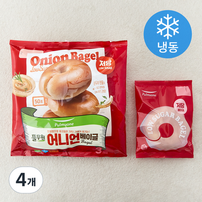 풀무원 어니언 베이글 315g (4개)_이미지
