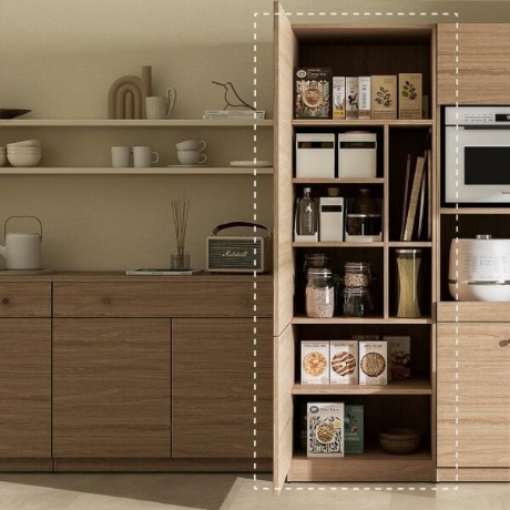 한샘 모디 주방수납 팬트리장 일반형 600