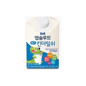 매일유업 앱솔루트 킨더밀쉬 200ml (40개)_이미지