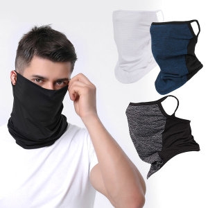 에코벨 4단 자외선차단 벙거지 모자 매쉬 마스크 햇빛가리개_이미지