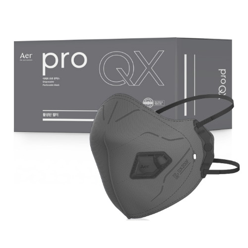 아에르 프로 큐엑스 Pro QX 1급 중형 그레이 10개입 (10개)_이미지