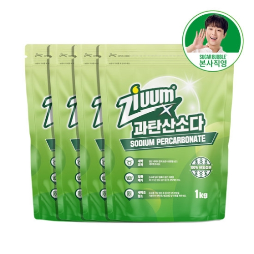  슈가버블 지움 과탄산소다 1kg [4개]