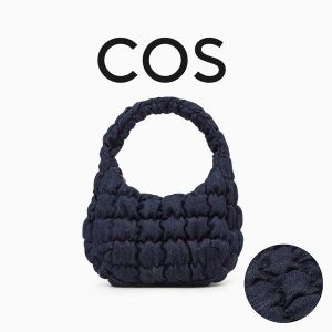 COS 코스 구름백 퀼티드 백 데님 초미니백 QUILTED BAG DENIM 158193_이미지