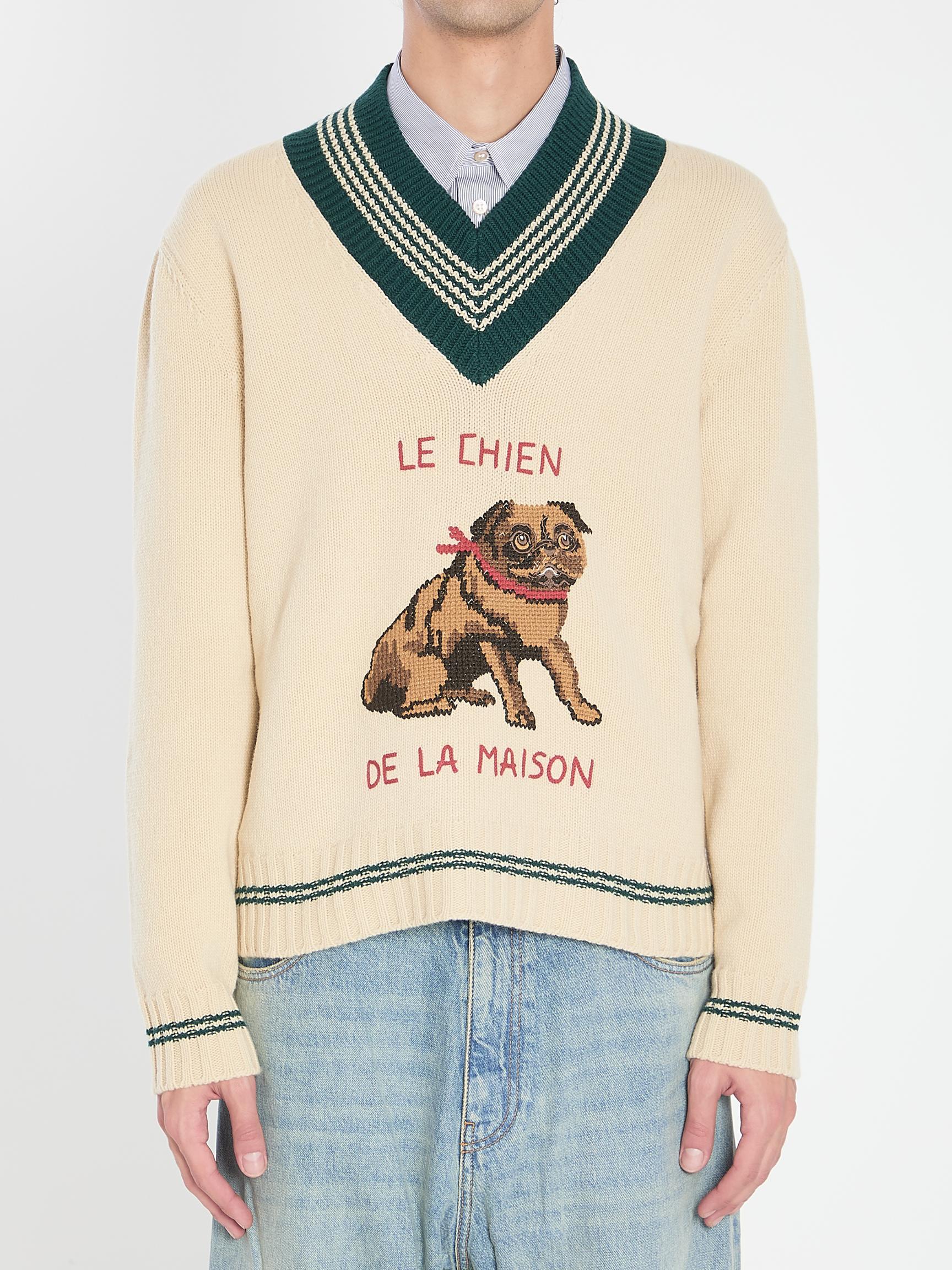 �߷�Ƽ�� ����ٴ� Le Chien de la Maison Pullover 7V3KC35E581 16JP11