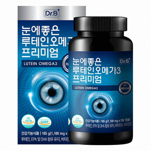 보뚜슈퍼푸드 닥터비 눈에좋은 루테인 오메가3 프리미엄 150캡슐 (5개)
