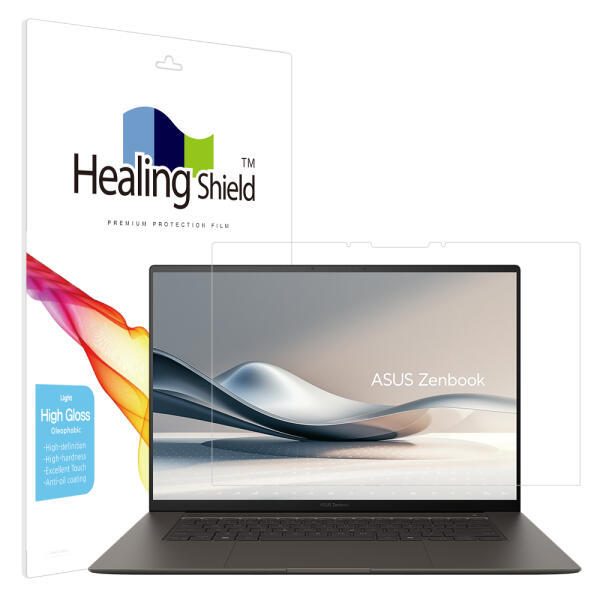 폰트리 힐링쉴드 ASUS 젠북 S 16 OLED UM5606WA 올레포빅 Light 액정보호필름_이미지