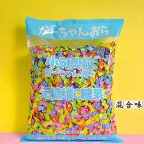 불명 샤오커오라 무설탕 캔디 2.5kg (2개)