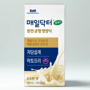 매일유업 셀렉스 매일닥터 완전 균형 영양식 고소한맛 190ml (24개)