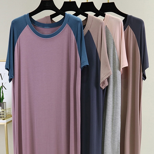 시드마켓 데일리나그랑배색원피스 405R052S 빅사이즈 여성_이미지