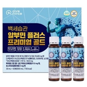 케어란스 백세습관 알부민 플러스 프리미엄 골드 30ml 30병 (1개)