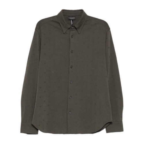 엠포리오아르마니 로고 코튼 셔츠 EM005446 AF10762F8248_이미지