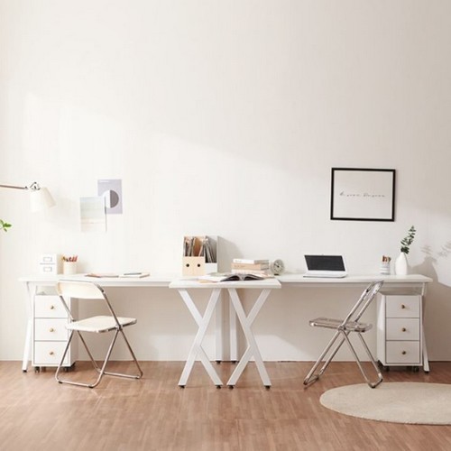 켈트2 노트북 ㄱ자 2인용 컴퓨터 책상