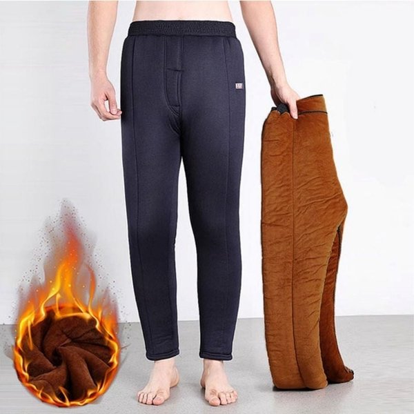 남성 실내외 추운겨울 필수템 데일리패션 도톰 열팬츠 WFG1K8U_이미지