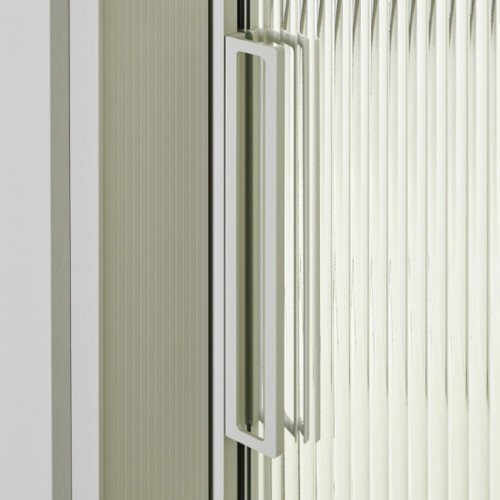 한샘 라이트 3연동 ㅡ자형 오픈형 고급유리 (~1.5m)_이미지