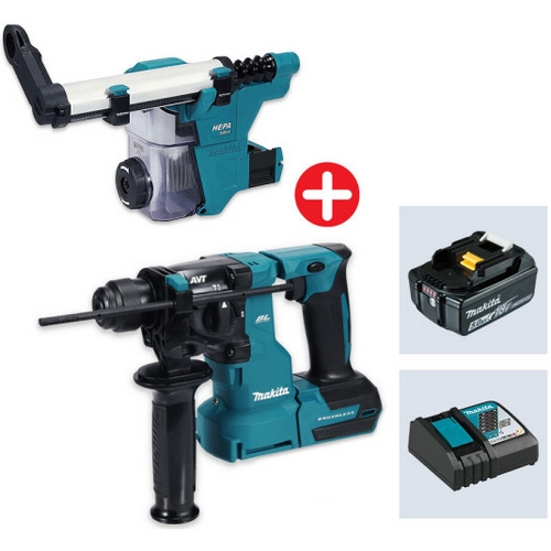 마끼다 DHR183 + 집진기 DX16 (3.0Ah, 배터리 1개)