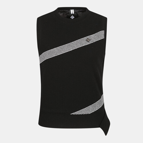  레노마골프 등판 더블 퀼팅 방풍 구스 다운 니트 베스트 RWSVL8252-199