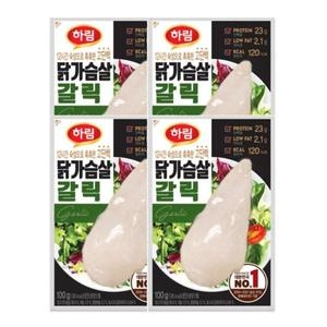 하림 닭가슴살 갈릭 100g (4개)_이미지