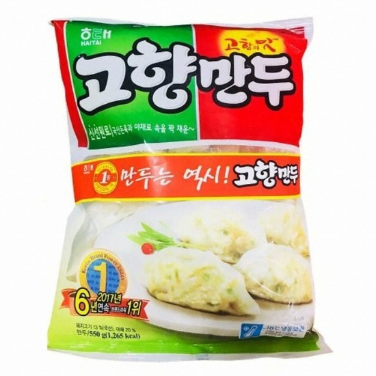 해태제과 고향만두 550g
