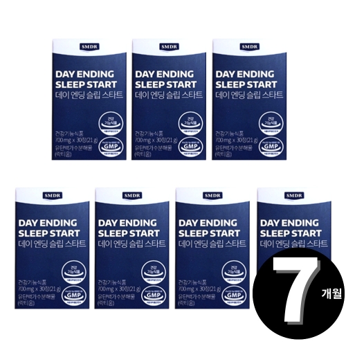 노바렉스 바이오메스턴 SMDR 데이 엔딩 슬립 스타트 700mg 30정 (7개)