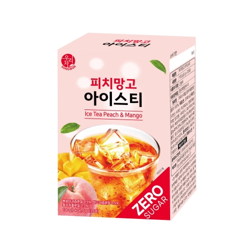 제로슈가 피치망고 아이스티 20개입