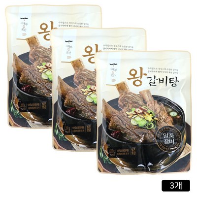 사대부집곳간 왕 갈비탕 1.2kg (3개)_이미지