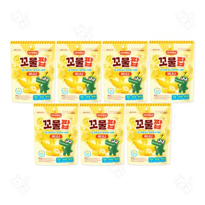 아이배냇 꼬물팝 바나나 30g (7개)_이미지