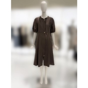 대현 씨씨콜렉트 집업 플레어 스트링 반팔 원피스 E253MSE101BRA