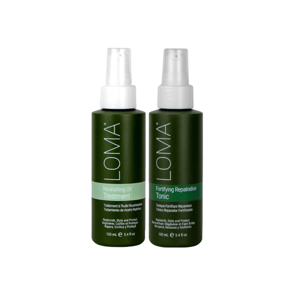 LOMA 너리싱 오일 트리트먼트 100ml+포티파잉 리페어 토닉 100ml 2종세트