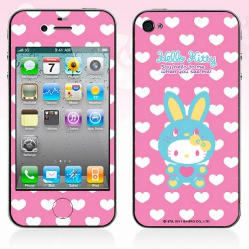 팝스킨 POPSKIN 오리지날 헬로키티 Blue Bunny_이미지